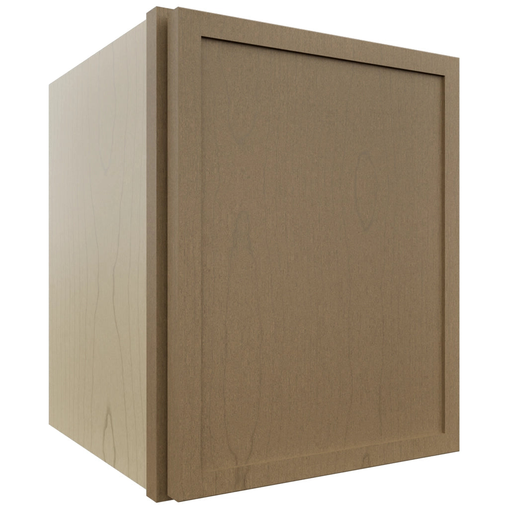 Fabuwood Luna Truffle W1215 Wall Standard Cabinet, Front View