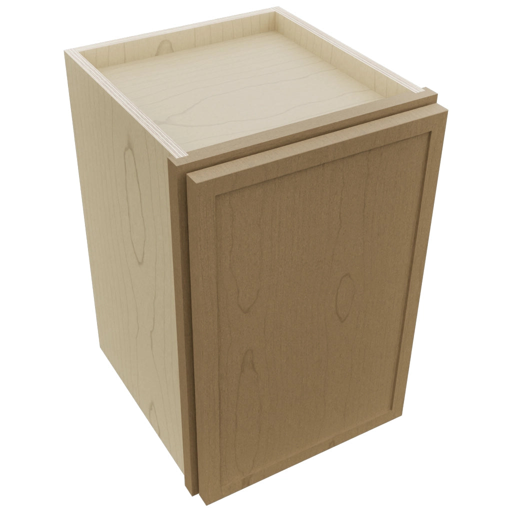 Fabuwood Luna Truffle W1218 Wall Standard Cabinet, Top View