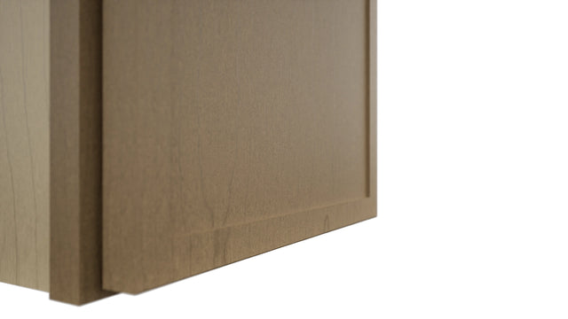 Fabuwood Luna Truffle W1242 Wall Standard Cabinet, Detail View