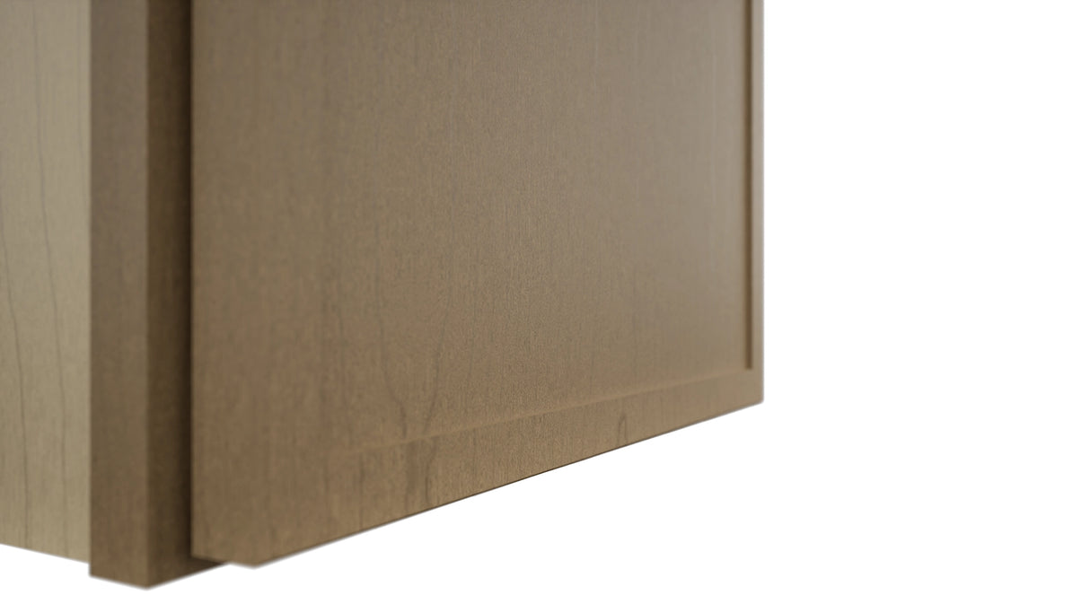 Fabuwood Luna Truffle W1536 Wall Standard Cabinet, Detail View