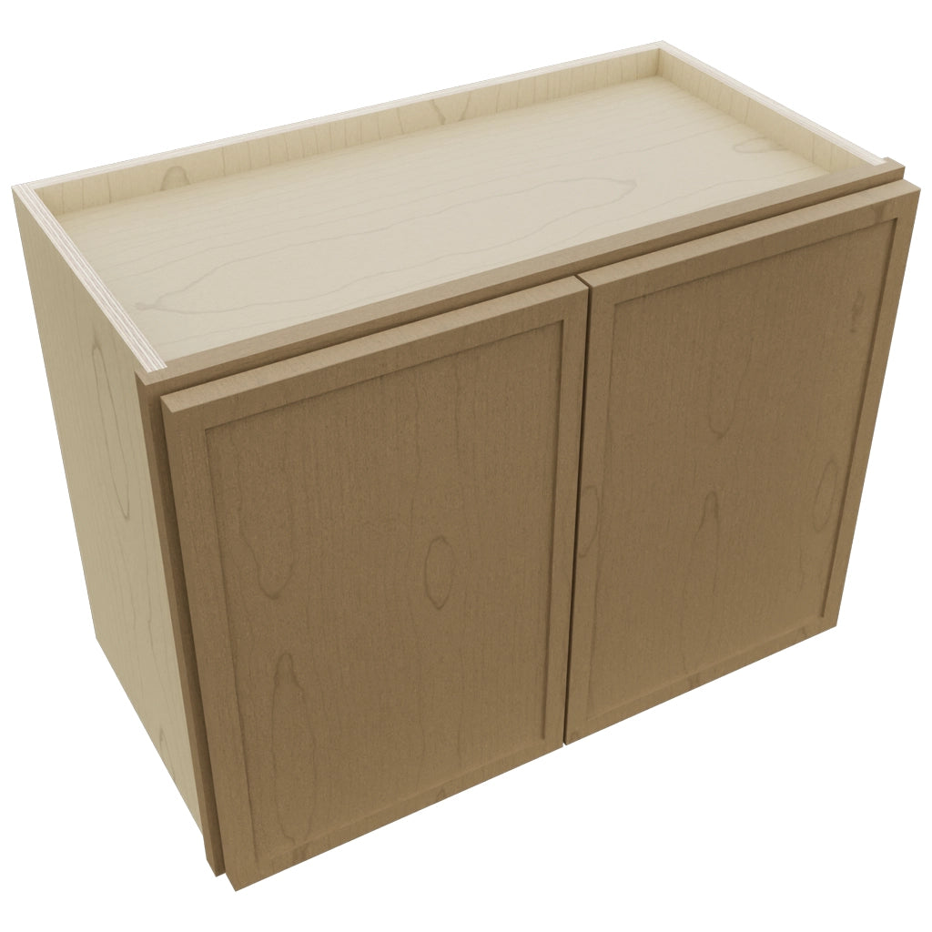 Fabuwood Luna Truffle W2418 Wall Standard Cabinet, Top View