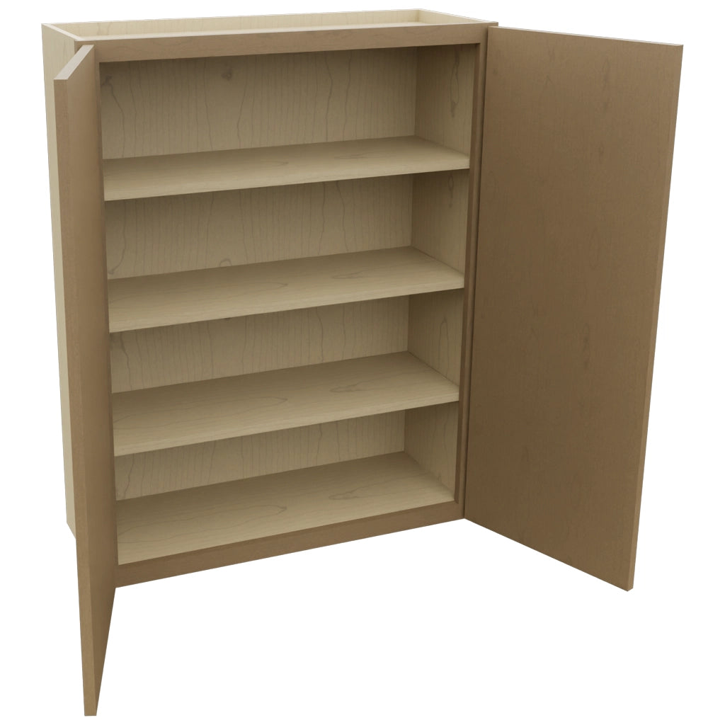 Fabuwood Luna Truffle W3342 Wall Standard Cabinet, Open View
