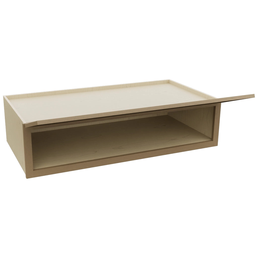 Fabuwood Luna Truffle W481224LU Wall Deep Cabinet, Open View