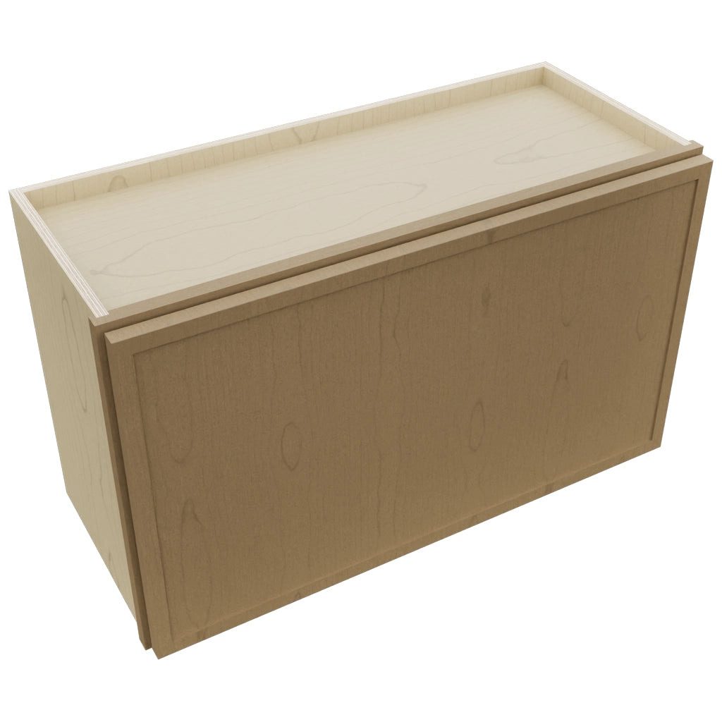 Fabuwood Luna Truffle WAC3018 Wall Appliance Cabinet, Top View