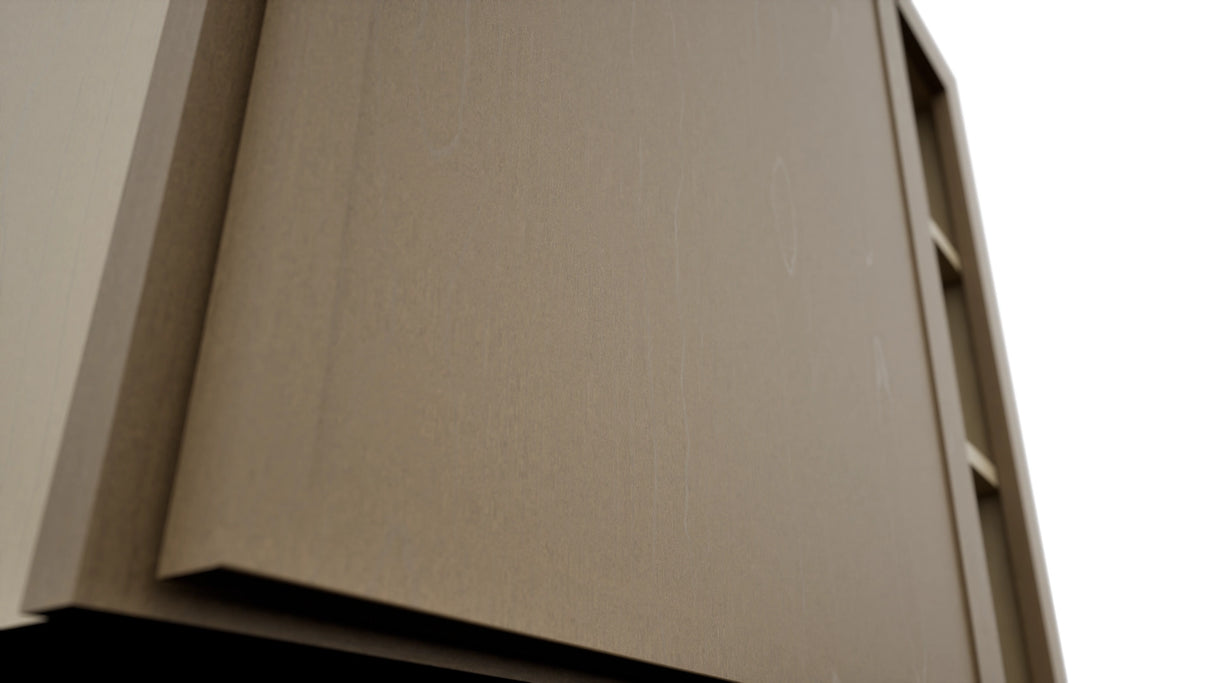 Fabuwood Luna Truffle WBC3630 Wall Corner Blind Cabinet, Detail View