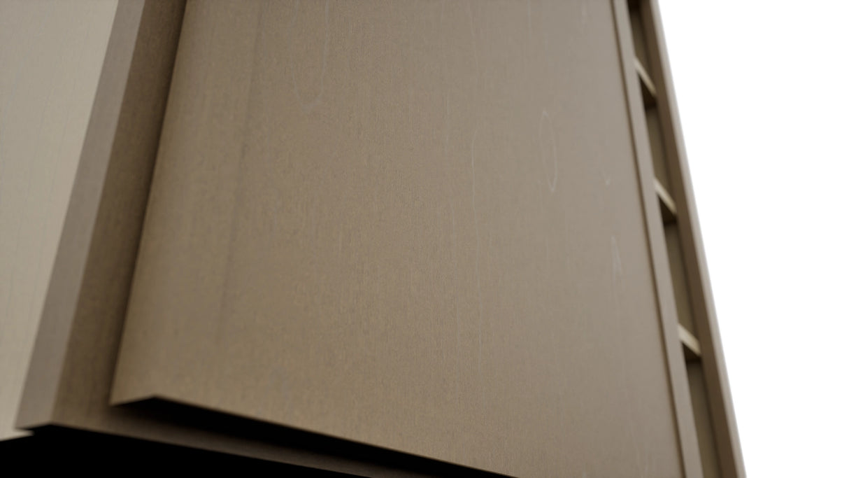 Fabuwood Luna Truffle WBC3636 Wall Corner Blind Cabinet, Detail View
