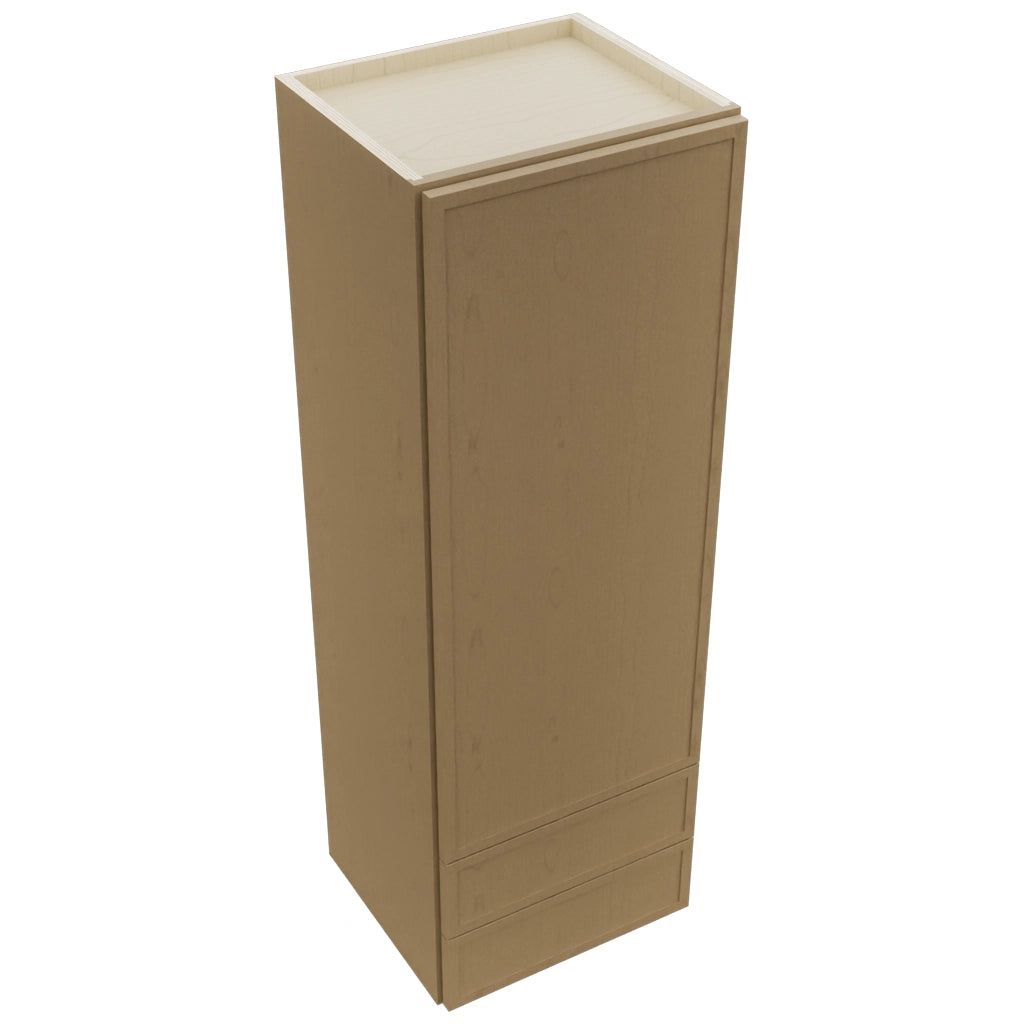 Fabuwood Luna Truffle WD1854 Wall Drawer Cabinet, Top View