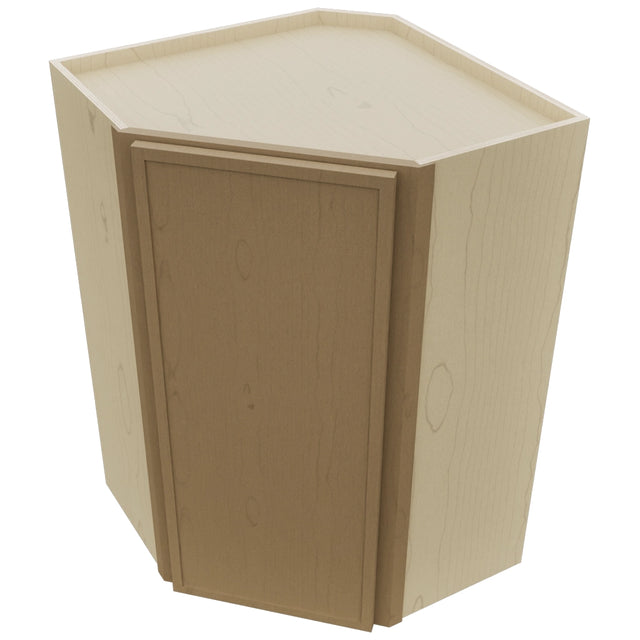 Fabuwood Luna Truffle WDC2436 Wall Corner Diagonal Cabinet, Top View