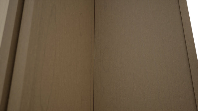 Fabuwood Luna Truffle WPC2430 Wall Corner Pie Cabinet, Detail View