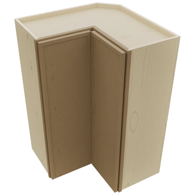 Fabuwood Luna Truffle WPC2436 Wall Corner Pie Cabinet, Top View