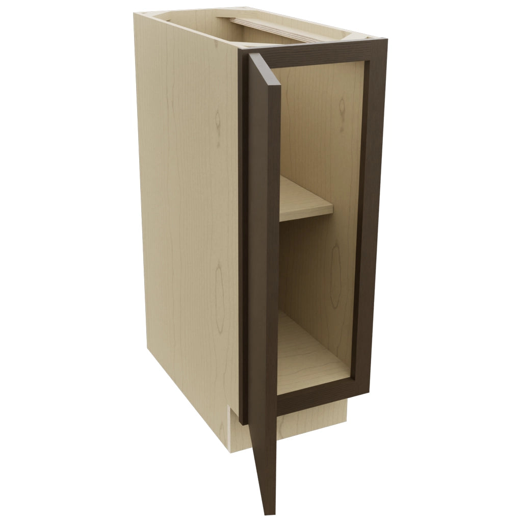 Fabuwood Luxe Canyon Oak B12FD Base Full Door Cabinet, Open View