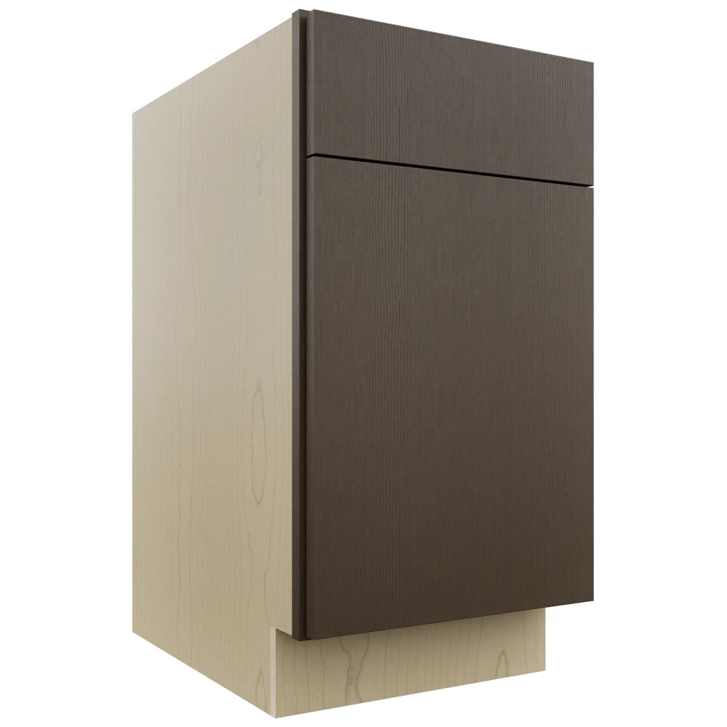 Fabuwood Luxe Canyon Oak B18 Base Standard Cabinet, Front View