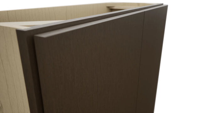 Fabuwood Luxe Canyon Oak B33FD-12D Base Full Door Cabinet, Detail View