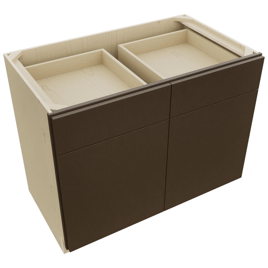 Fabuwood Luxe Canyon Oak B42 Base Standard Cabinet, Top View