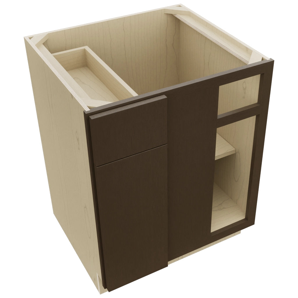 Fabuwood Luxe Canyon Oak BLB36/39 Base Corner Blind Cabinet, Top View