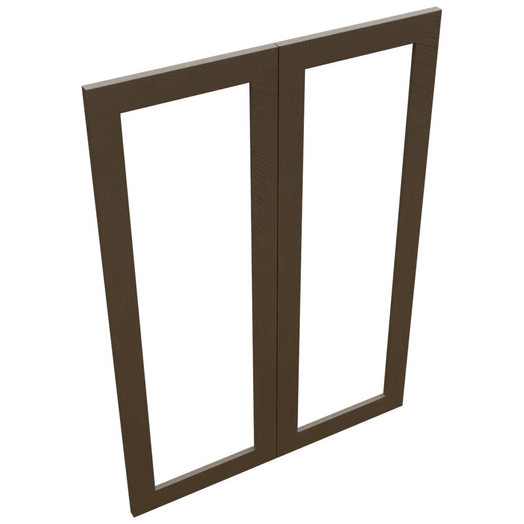 Fabuwood Luxe Canyon Oak DS DFG3042 Wall Prepped Door, Top View