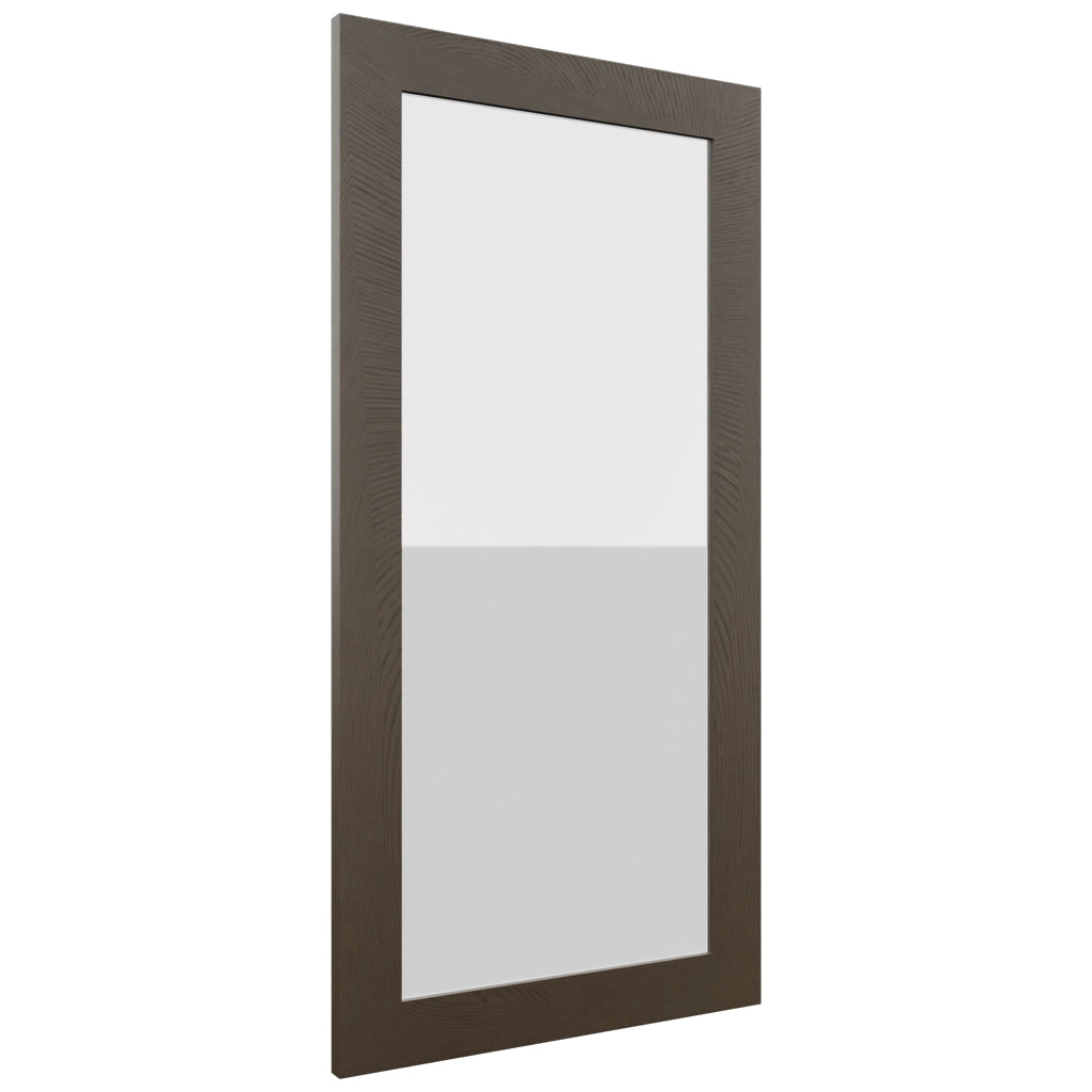 Fabuwood Luxe Canyon Oak DS GDW1836 Wall Glass Door, Front View
