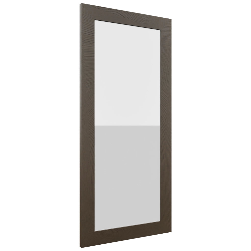 Fabuwood Luxe Canyon Oak DS GDW1839 Wall Glass Door, Front View