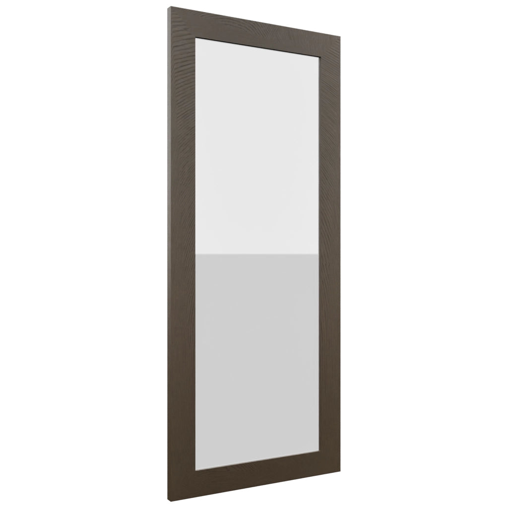Fabuwood Luxe Canyon Oak DS GDW1842 Wall Glass Door, Front View