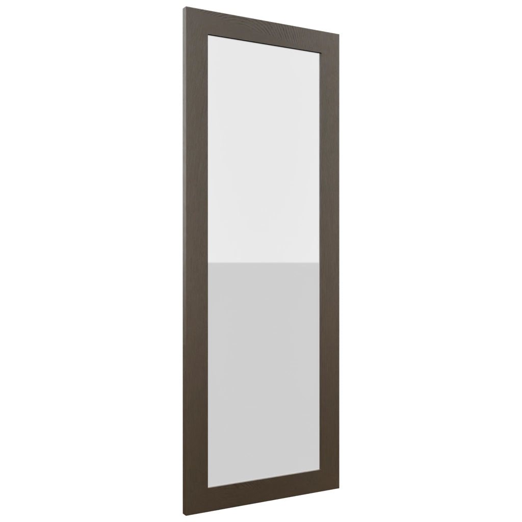Fabuwood Luxe Canyon Oak DS GDWD1860 Wall Glass Door, Front View