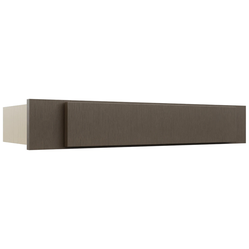Fabuwood Luxe Canyon Oak KD30 Vanity Desk, Front View