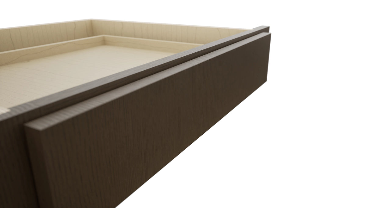 Fabuwood Luxe Canyon Oak KD30 Vanity Desk, Detail View