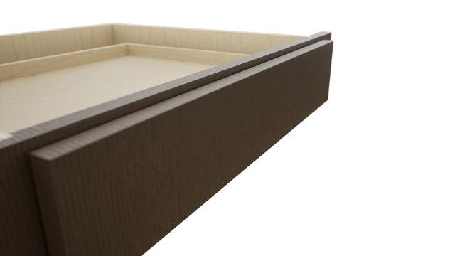 Fabuwood Luxe Canyon Oak KD30 Vanity Desk, Detail View