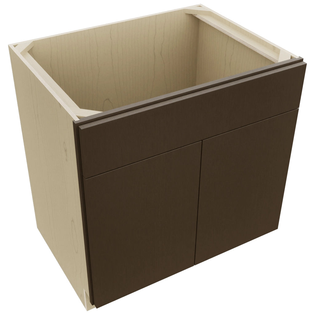 Fabuwood Luxe Canyon Oak SB33SDF Base Sink Cabinet, Top View