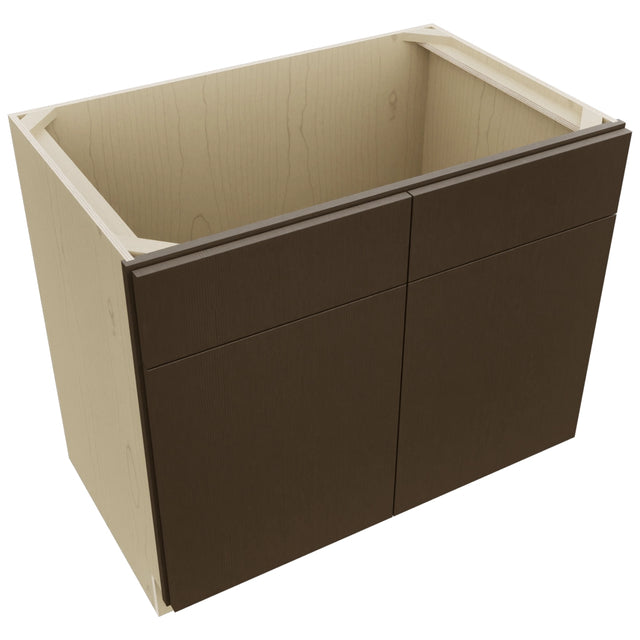 Fabuwood Luxe Canyon Oak SB39 Base Sink Cabinet, Top View
