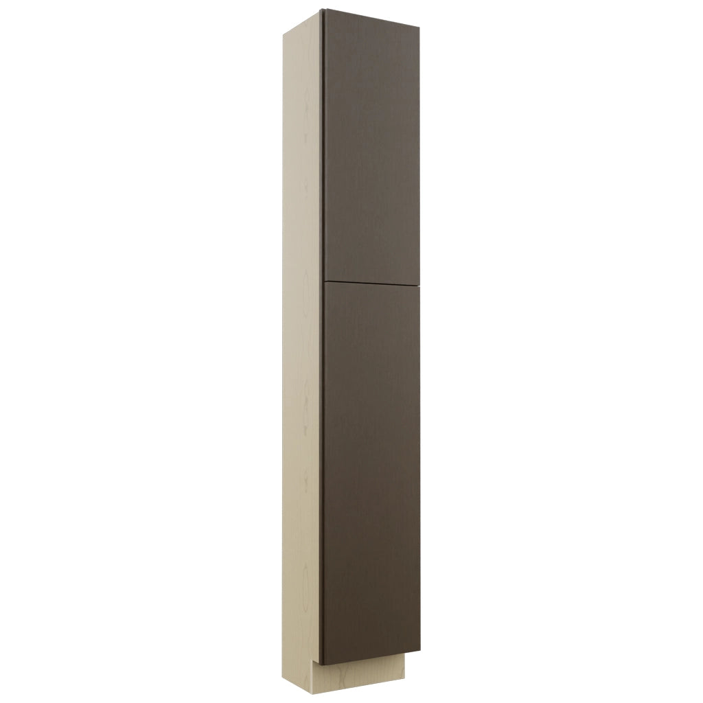 Fabuwood Luxe Canyon Oak TP151290 Tall Pantry Cabinet, Front View