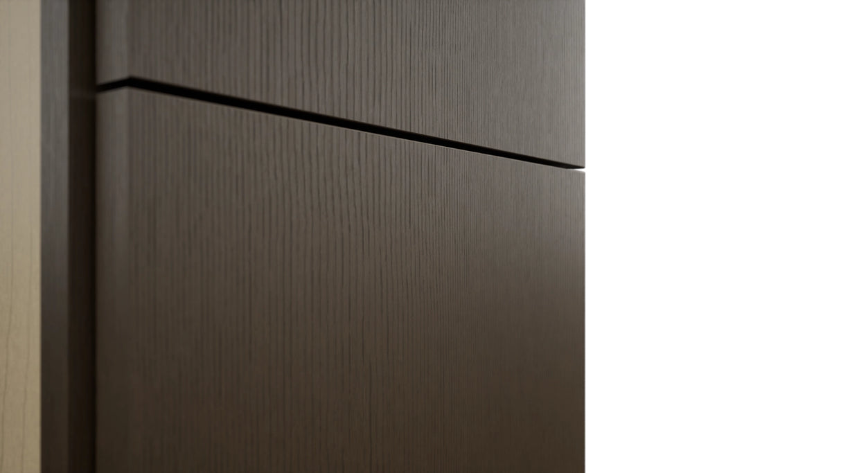 Fabuwood Luxe Canyon Oak TP152490 Tall Pantry Cabinet, Detail View