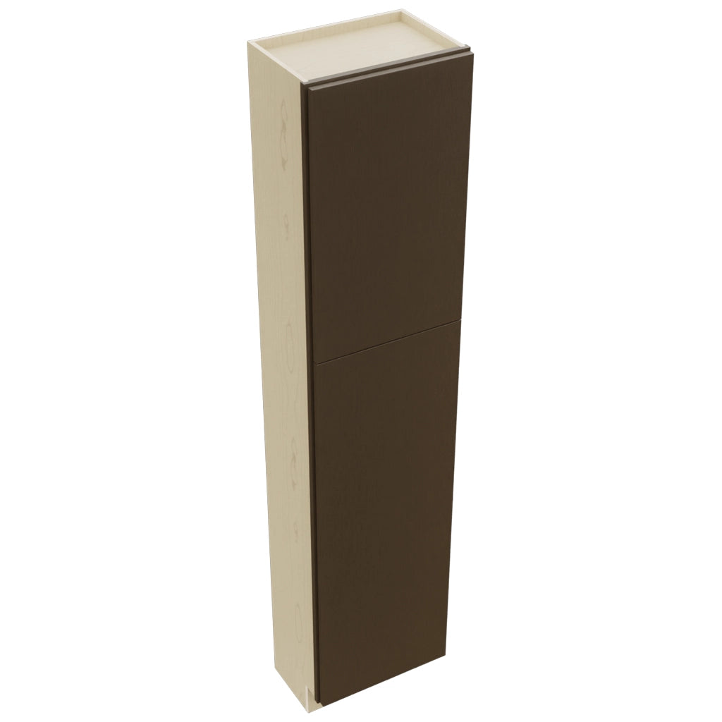 Fabuwood Luxe Canyon Oak TP181284 Tall Pantry Cabinet, Top View