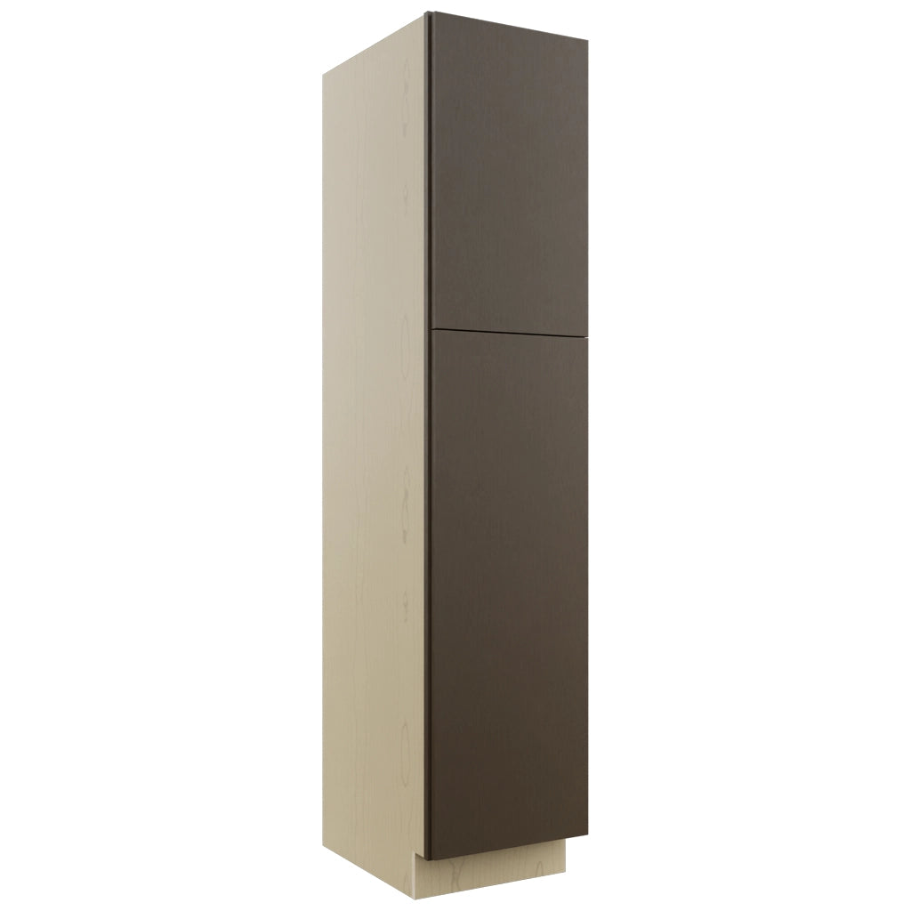 Fabuwood Luxe Canyon Oak TP182484 Tall Pantry Cabinet, Front View
