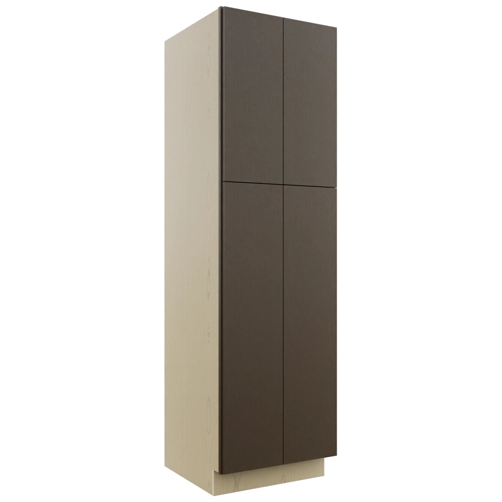 Fabuwood Luxe Canyon Oak TP242484 Tall Pantry Cabinet, Front View