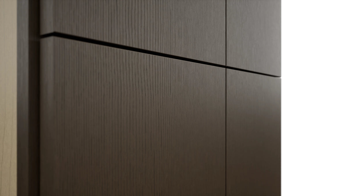 Fabuwood Luxe Canyon Oak TP242484 Tall Pantry Cabinet, Detail View