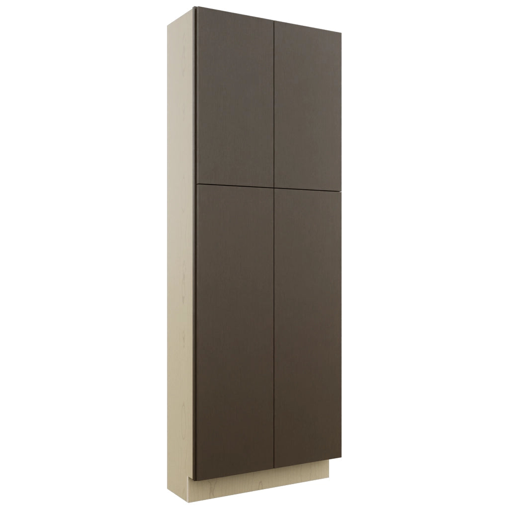 Fabuwood Luxe Canyon Oak TP301284 Tall Pantry Cabinet, Front View