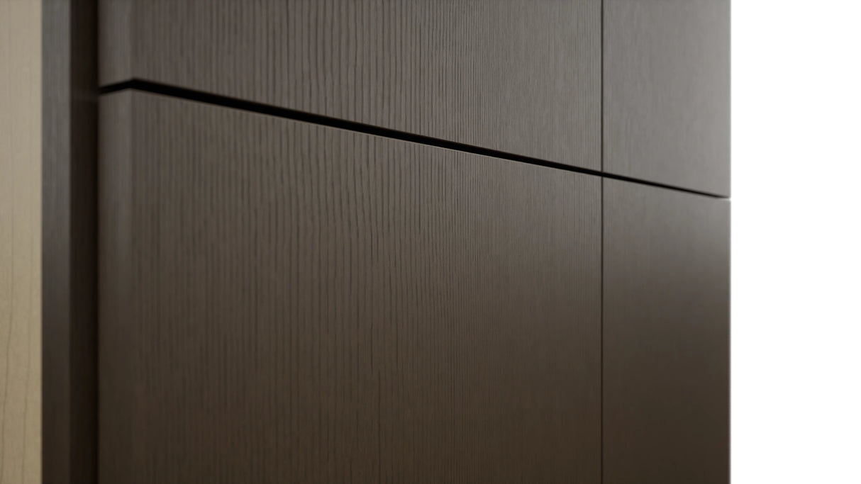Fabuwood Luxe Canyon Oak TP301284 Tall Pantry Cabinet, Detail View
