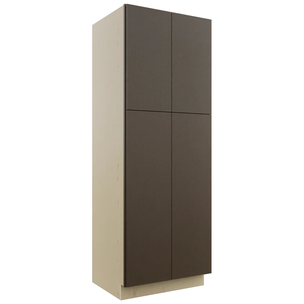 Fabuwood Luxe Canyon Oak TP302484 Tall Pantry Cabinet, Front View