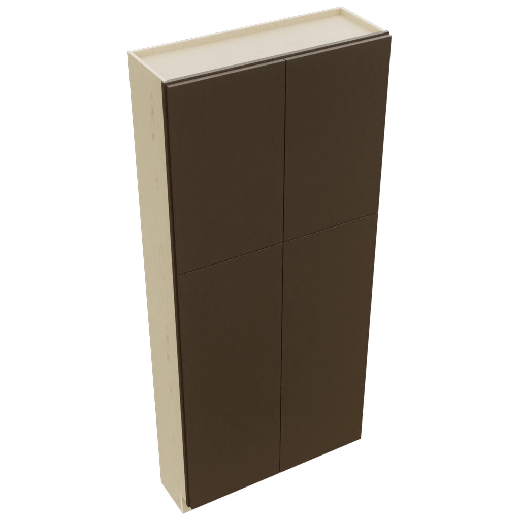 Fabuwood Luxe Canyon Oak TP361284 Tall Pantry Cabinet, Top View