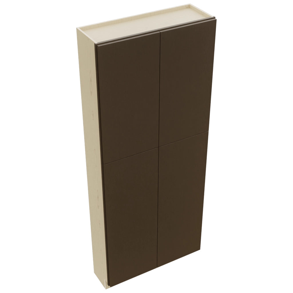 Fabuwood Luxe Canyon Oak TP361290 Tall Pantry Cabinet, Top View