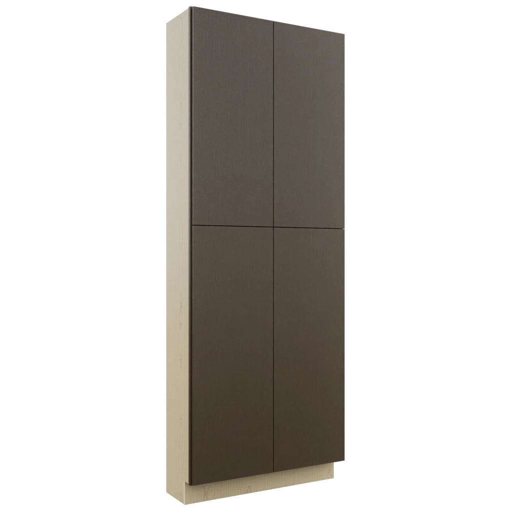 Fabuwood Luxe Canyon Oak TP361296 Tall Pantry Cabinet, Front View