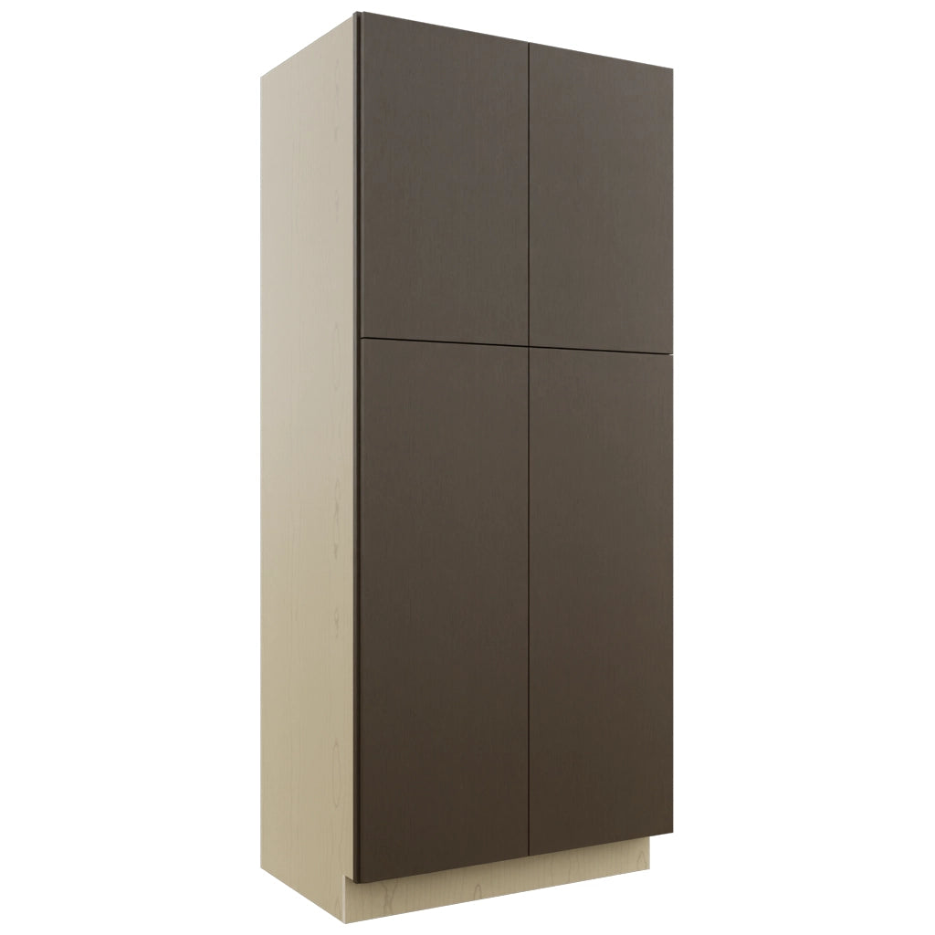 Fabuwood Luxe Canyon Oak TP362484 Tall Pantry Cabinet, Front View