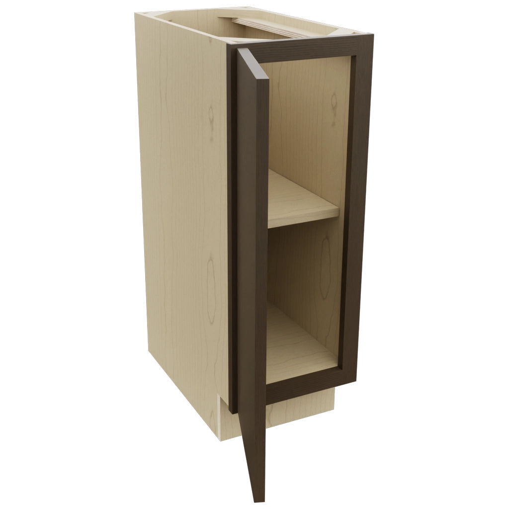Fabuwood Luxe Canyon Oak VB12FD Vanity Base Full Height Cabinet, Open View