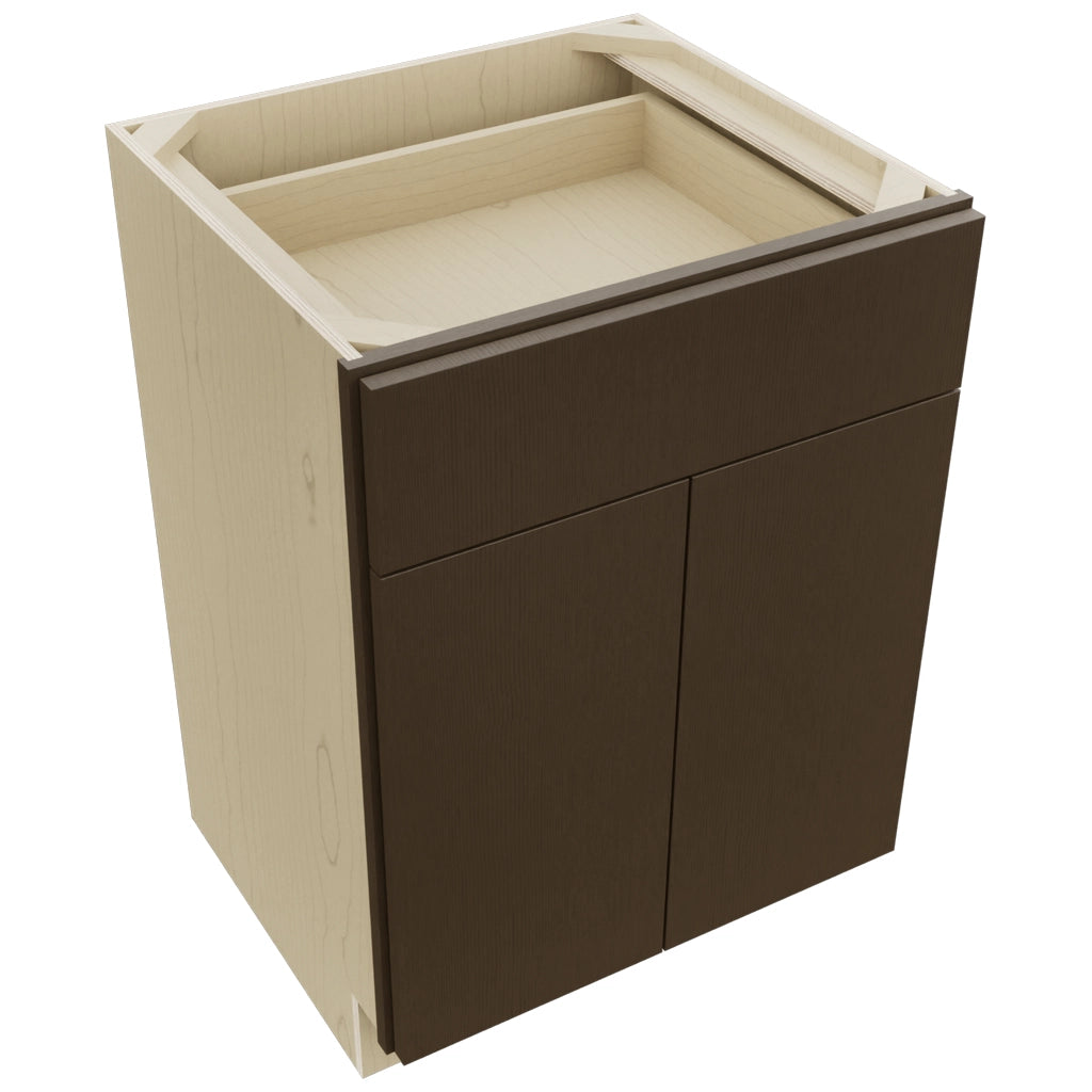 Fabuwood Luxe Canyon Oak VB24-34 Vanity Base Standard Cabinet, Top View