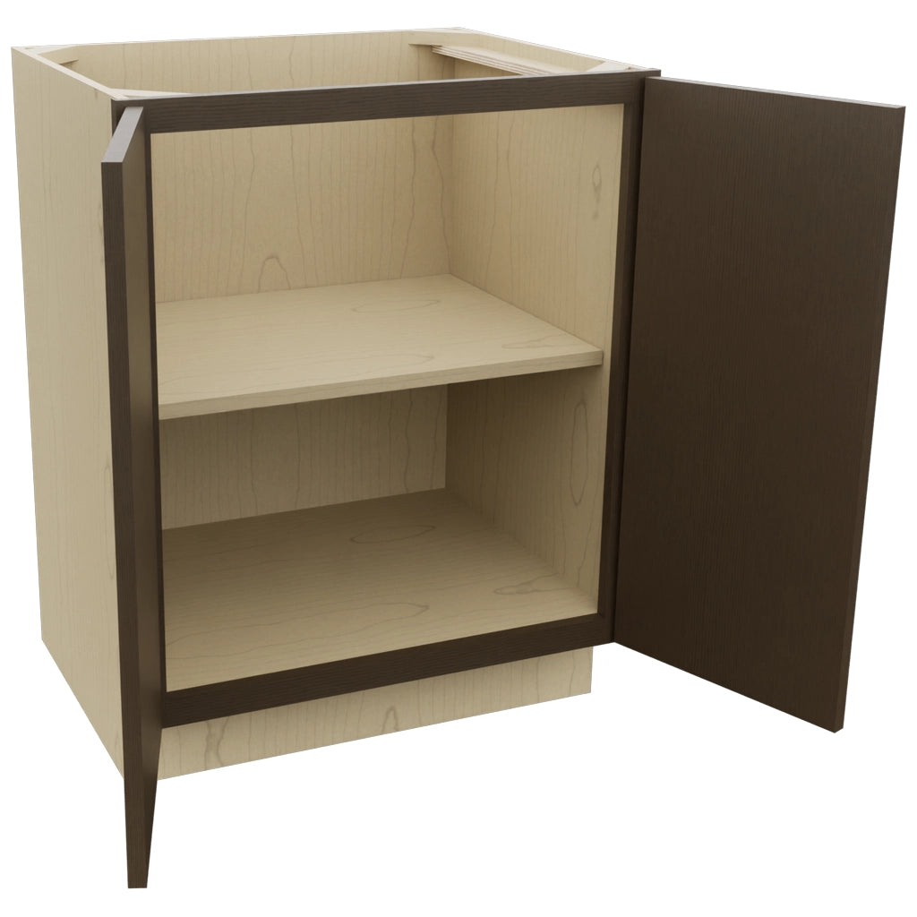 Fabuwood Luxe Canyon Oak VB27FD Vanity Base Full Height Cabinet, Open View