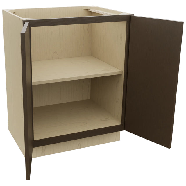 Fabuwood Luxe Canyon Oak VB27FD Vanity Base Full Height Cabinet, Open View