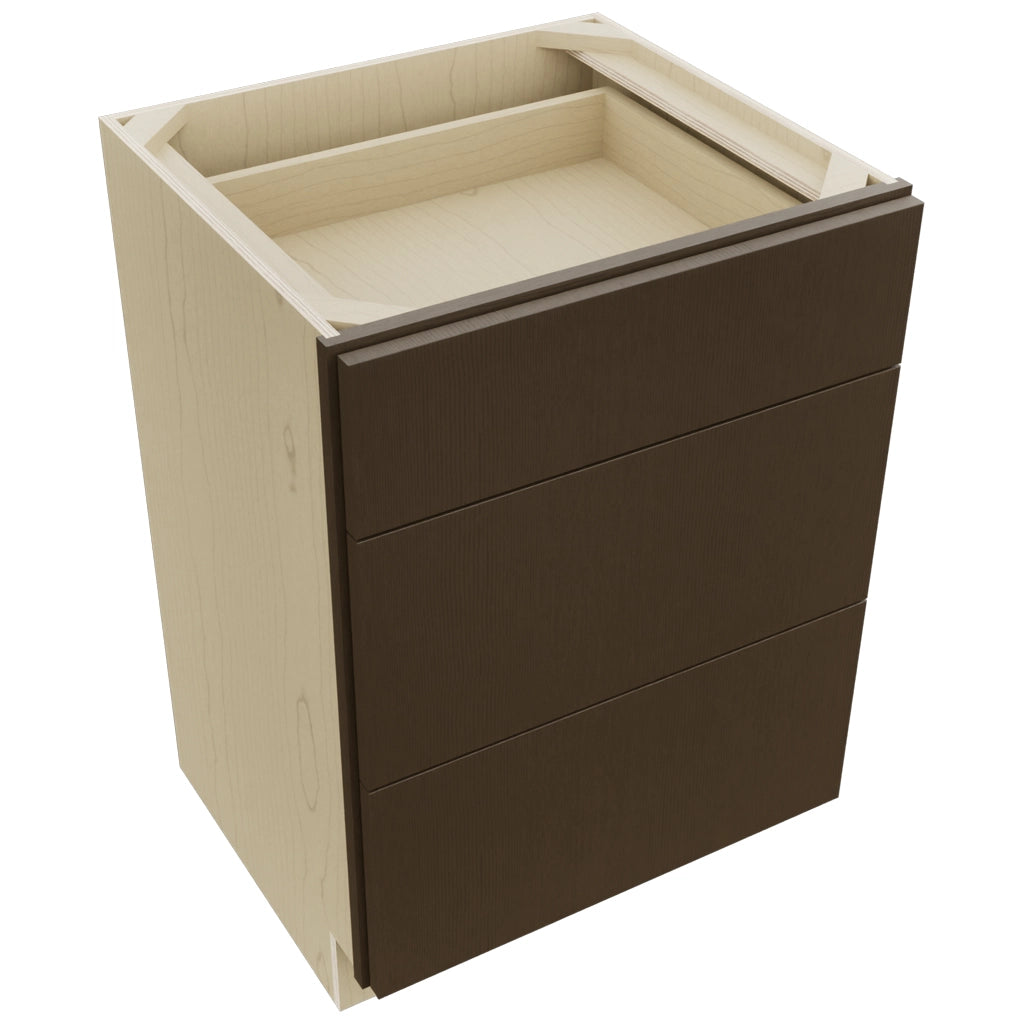 Fabuwood Luxe Canyon Oak VDB24-34 Vanity Drawer Cabinet, Top View
