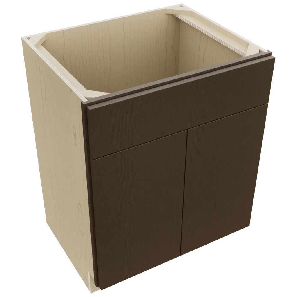 Fabuwood Luxe Canyon Oak VSB27-34 Vanity Sink Cabinet, Top View