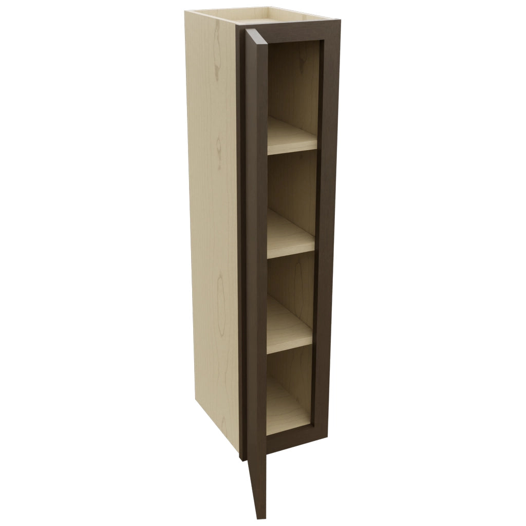 Fabuwood Luxe Canyon Oak W0939 Wall Standard Cabinet, Open View