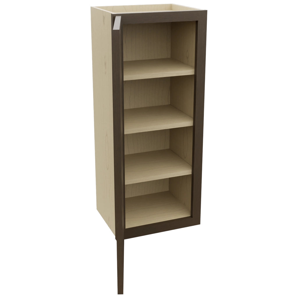 Fabuwood Luxe Canyon Oak W1536 Wall Standard Cabinet, Open View